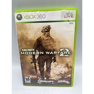 Call of Duty Modern Warfare 2 Xbox 360 CIB Complete Free Shipping 🔥